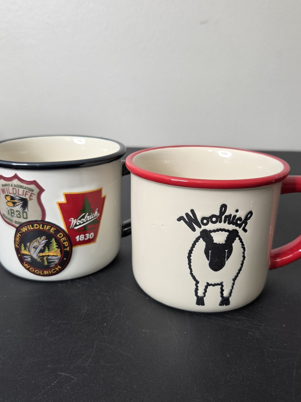 Woolrich + Target Collab 2 Ceramic Stoneware Mugs
